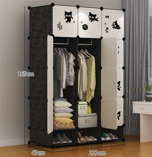 Shoe rack with cover